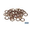 ARANDELA DE COBRE PARA TAPON CARTER 8X14   CAJA 100 UNID.