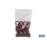 ARANDELA DE FIBRA ROJA M-12 X 18 X 1,5   CAJA 100 UNID.