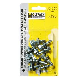 TORNILLO BROCA 4,8X19-8 MM. (20 PIEZAS)