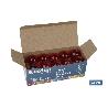 LÁMPARA COFAN 2 POLOS ÁMBAR CENTRADA P21/5W (BAY15D) 12V   CAJA 10 UNID.