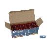 LÁMPARA COFAN 2 POLOS ÁMBAR DESCENTRADA P21/5W (BAZ15D) 12V VENTA UNITARIA
