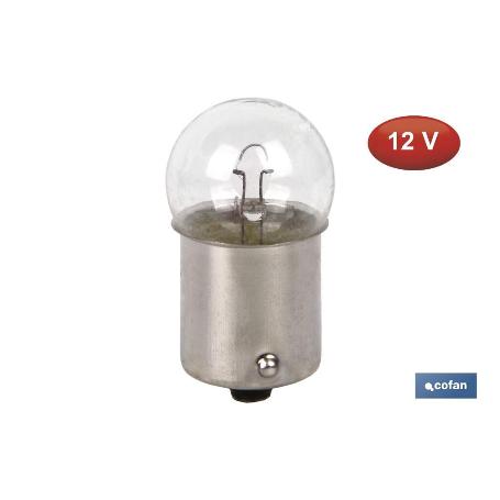 LÁMPARA COFAN PILOTO R5W (BA15S SCC) 12V VENTA UNITARIA