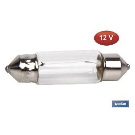 LÁMPARA PLAFONIER C5W (11X38MM) 12V   CAJA 10 UNID.