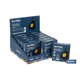 EXPOSITOR LLAVERO LINTERNA 12 UDS