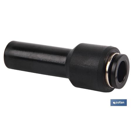 ESPIGA REDUCTOR PLÁSTICO 8/6 MM VENTA UNITARIA