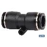 EMPALME RAPIDO RECTO PLASTICO T-10 VENTA UNITARIA