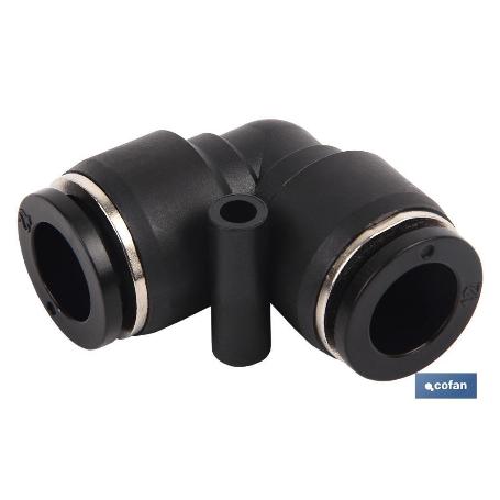EMPALME RAPIDO CODO PLASTICO T-12 VENTA UNITARIA