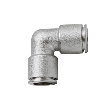 EMPALME RAPIDO METALICO CODO T-8   CAJA 5 UNID.