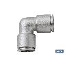 EMPALME RAPIDO METALICO CODO T-10 VENTA UNITARIA