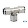 EMPALME RAPIDO METALICO TE TUBO DE 6 VENTA UNITARIA