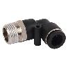 RACOR ROSCADO CODO PLASTICO T-16, R-3/8