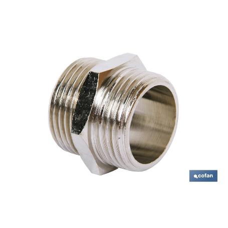 MACHON CILINDRICO DE REDUCCION R-3/8  R-1/2 VENTA UNITARIA