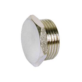 TAPON HEX. ROSCA MACHO M-5   CAJA 5 UNID.