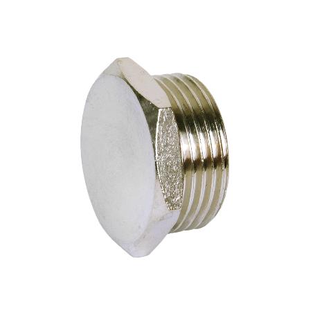 TAPON HEX. ROSCA MACHO M-5   CAJA 5 UNID.