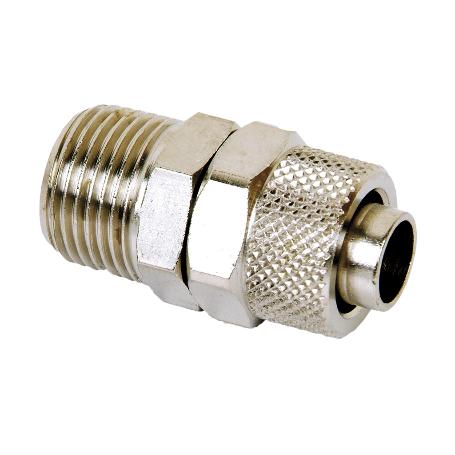 RECTO MACHO CONICO T6/4 - R1/4   CAJA 5 UNID.