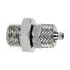 RECTO MACHO ROSCA METRICA T6/4 - M12X1