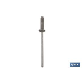 REMACHE ACERO INOX. A-2  3.2 X 14 MM   CAJA 1000 UNID.