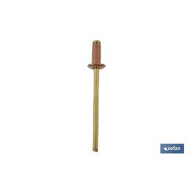 REMACHE COBRE-BRONCE 4 X 10 MM   CAJA 1000 UNID.