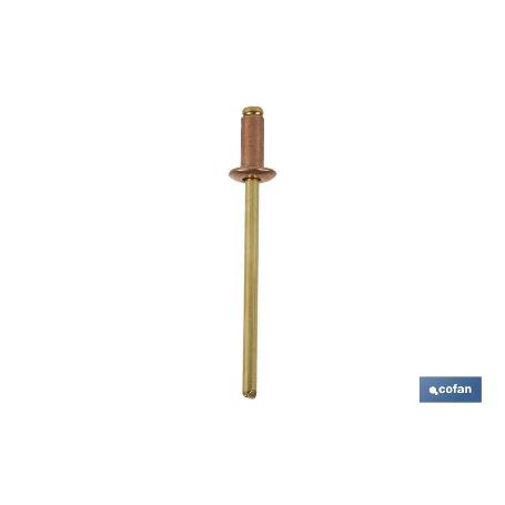 REMACHE COBRE-BRONCE 4 X 10 MM   CAJA 1000 UNID.
