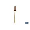 REMACHE COBRE-BRONCE 4 X 12 MM   CAJA 500 UNID.