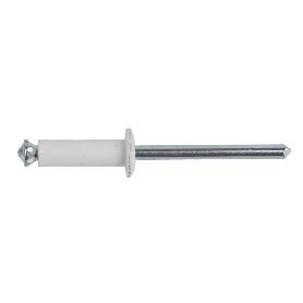 REMACHE DE FLOR BLANCO 4 X 16 MM   CAJA 500 UNID.
