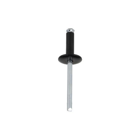 REMACHE FLOR ALA ANCHA NEGRO 4 X 16 MM   CAJA 500 UNID.