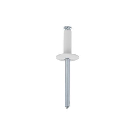 REMACHE FLOR CABEZA ANCHA BLANCO 4,8 X 20 MM   CAJA 250 UNID.