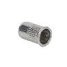 TUERCAS REMACHABLES RANURADAS CABEZA REDUCIDA INOX A-2 M5   CAJA 500 UNID.