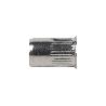 TUERCAS REMACHABLES RANURADAS CABEZA REDUCIDA INOX A-2 M8   CAJA 250 UNID.