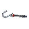 BLÍSTER DE 1 UD. TACO DE METAL GANCHO 10/12X70 VENTA UNITARIA