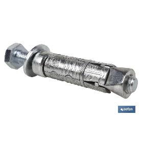 ANCLAJE ZAMAK HPM M-12X100 CON TORNILLO 8.8 VENTA UNITARIA