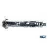 ANCLAJE METÁLICO PARA MATERIALES HUECOS MÁX. 78 MM TORNILLO M6 X 89 MM Ø12 MM VENTA UNITARIA