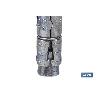 ANCLAJE ZAMAK HPM M6 X 45 CON ARGOLLA VENTA UNITARIA