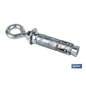ANCLAJE ZAMAK HPM M10 X 56 CON ARGOLLA VENTA UNITARIA