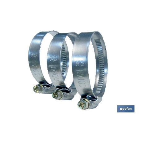 ABRAZADERA METÁLICA BANDA 9MM  20-32 VENTA UNITARIA