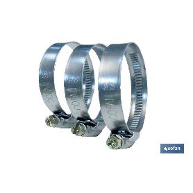 ABRAZADERA METÁLICA BANDA 12MM 40-60 VENTA UNITARIA