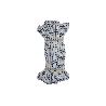 MADEJA CUERDA TRENZADA POLI 10MM 10M BLANCO