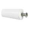 TOPE PERSIANA 40 MM GRIS CON TORNILLO M-6 VENTA UNITARIA