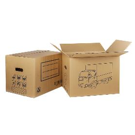 CAJA CARTON MUDANZA ASA TROQUEL. 60X40X40CM VENTA UNITARIA