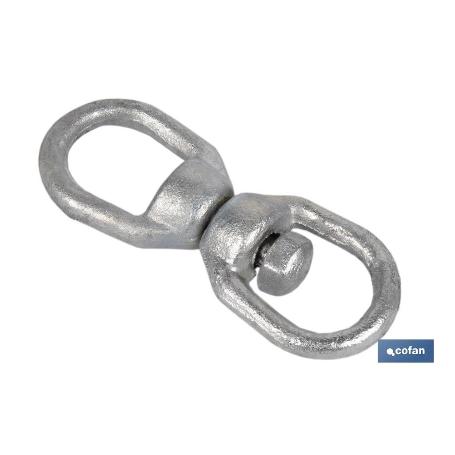 TORNIQUETE GIRATORIO REFORZADO 12MM   CAJA 5 UNID.