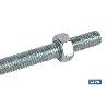 HEMBRILLA CON TUERCA M-6X50   CAJA 100 UNID.