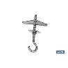 BASCULANTE GANCHO M-6 VENTA UNITARIA