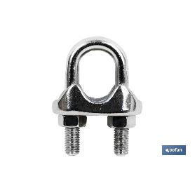 SUJETACABLES ACERO INOXIDABLE M-8 VENTA UNITARIA