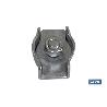 SUJETACABLES PLANO SIMPLE M-3 INOX VENTA UNITARIA