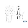 ANILLA ELEVACION MACHO DIN 580 M-6 INOX VENTA UNITARIA
