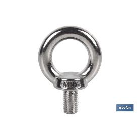 ANILLA ELEVACION MACHO DIN 580 M-8 INOX VENTA UNITARIA