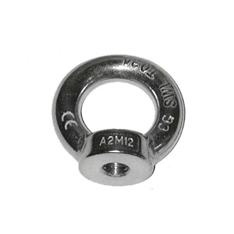 ANILLA ELEVACIÓN HEMBRA DIN 582 INOX M-6   CAJA 5 UNID.