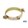 ABRAZADERA METALICA M-6 PARA TUBO  20MM. VENTA UNITARIA