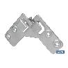 COLGADOR ESCUADRA DOBLE ZINCADO 59X59 MM VENTA UNITARIA