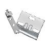 SET COLGADOR DE ARMARIO ZINCADO 60 MM  VENTA UNITARIA